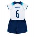 Günstige England Harry Maguire #6 Babykleidung Heim Fussballtrikot Kinder WM 2022 Kurzarm (+ kurze hosen)